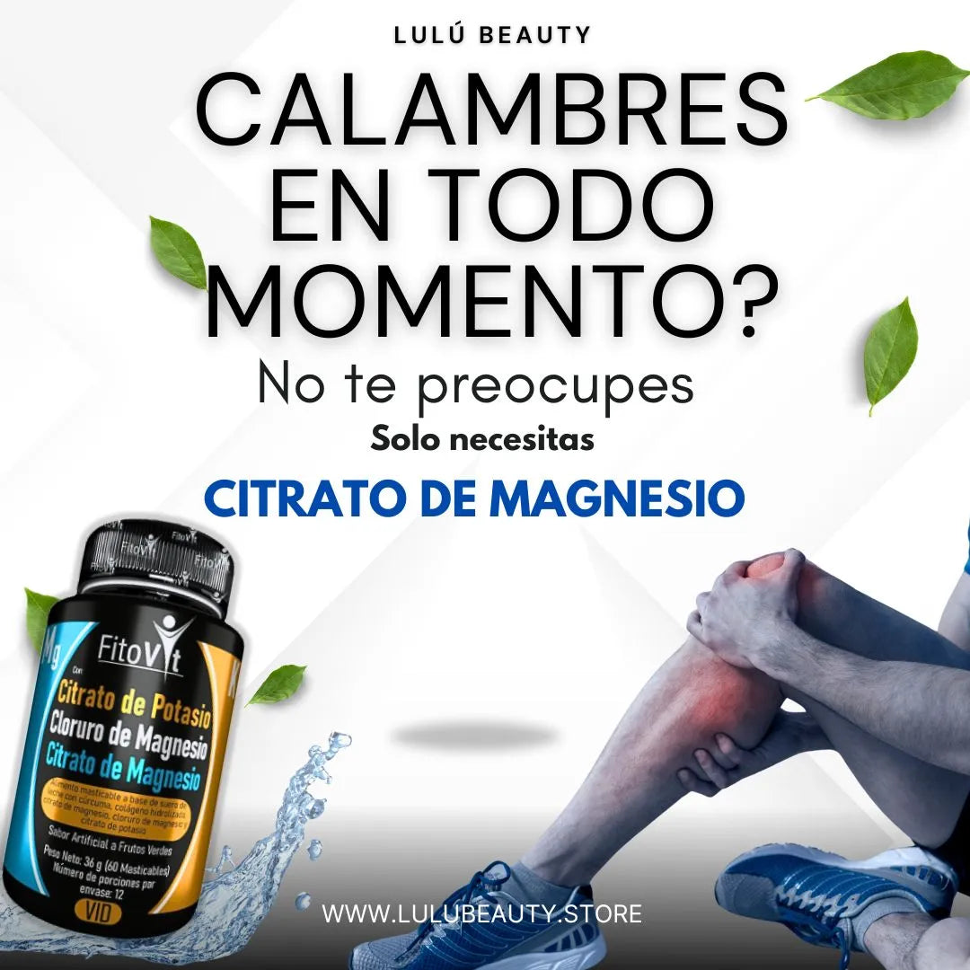 Citrato de Potasio-Cloruro de Magnesio- Citrato de Magnesio - EL ORIGINAL
