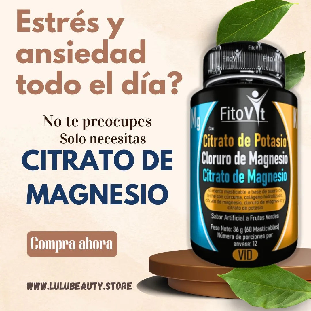 Citrato de Potasio-Cloruro de Magnesio- Citrato de Magnesio - EL ORIGINAL