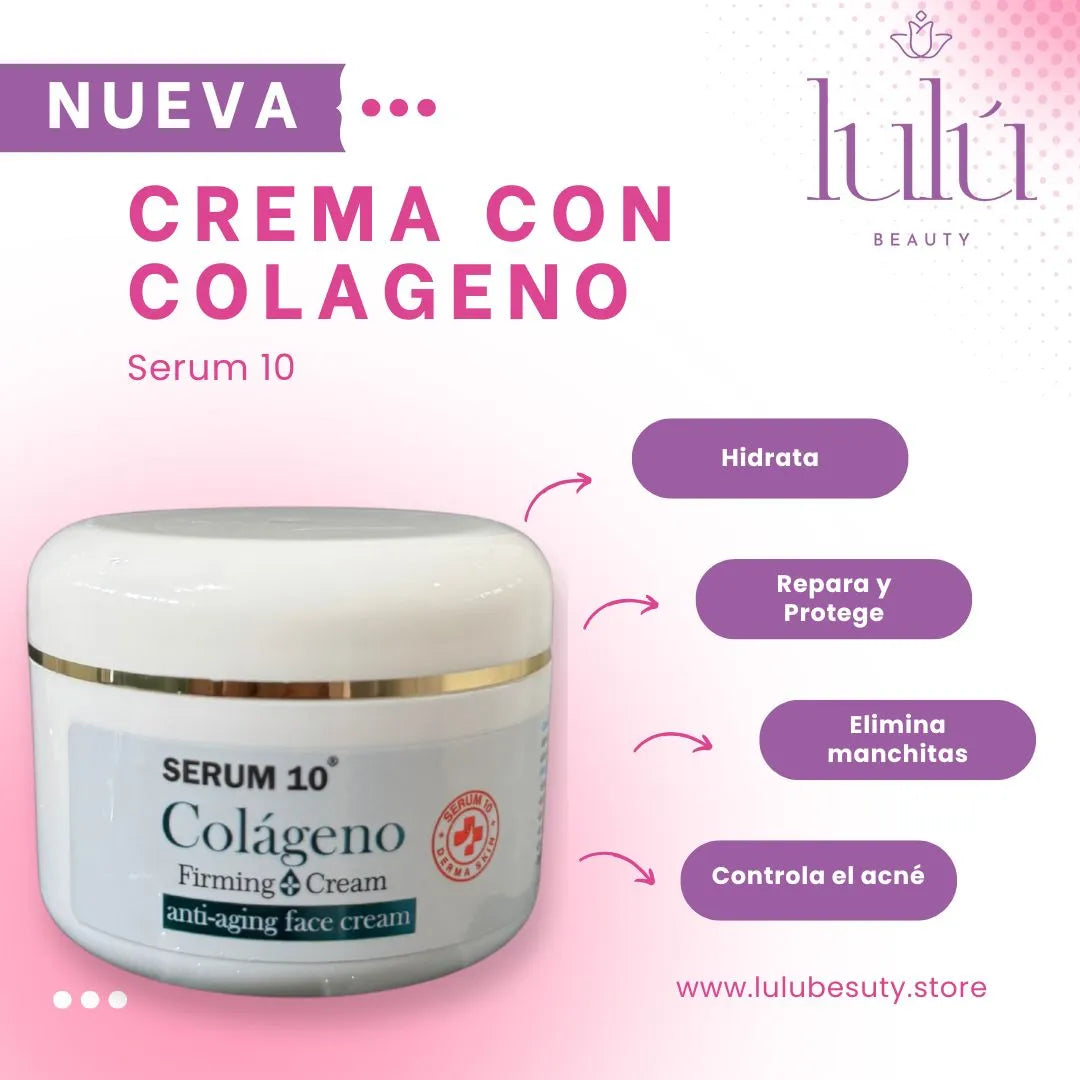 Beauty Colágeno Serum 10® - Nueva Crema con Colágeno