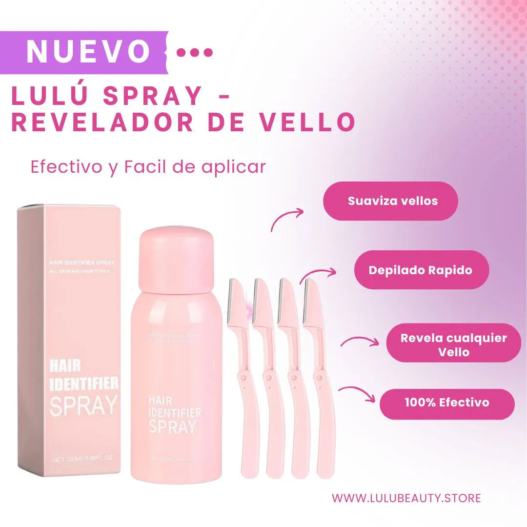 Lulu Spray - Identificador de Vello - Facil Depilado