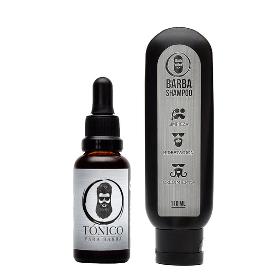Barba Combo Tónico y Shampoo