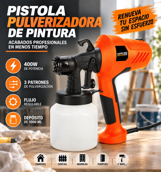 Pistola Pulverizadora Eléctrica de Alta Potencia