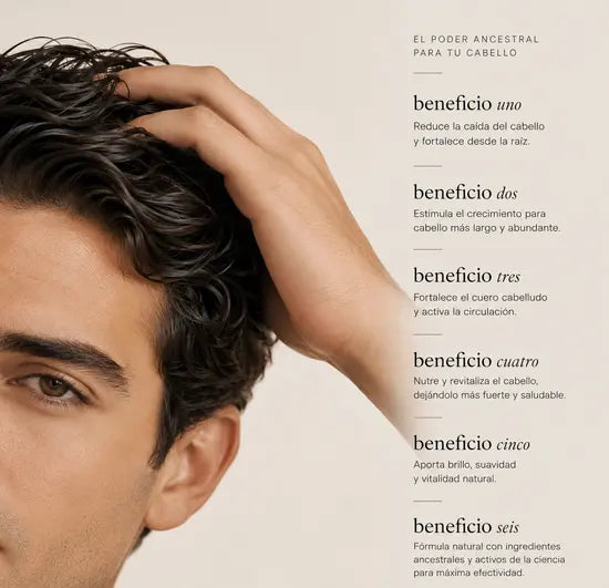 Shampoo Anticaida y Crecimiento - Ancestral Premium x 500ml
