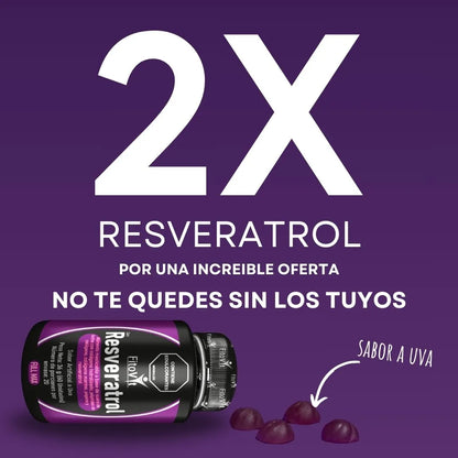 RESVERATROL x 60 Vida Saludable - Conserva tu juventud