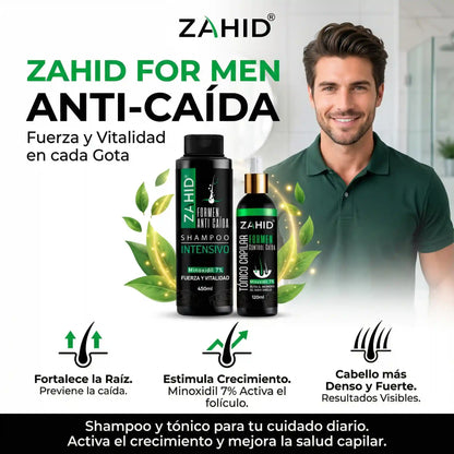 Kit Intensivo Shampoo + Tonico Minoxidil 7%