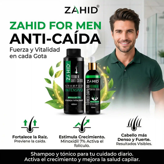 Kit Intensivo Shampoo + Tonico Minoxidil 7%